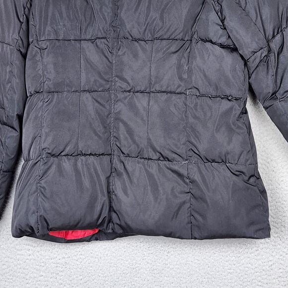 RAINFOREST Puffer Jacket Womens Large Black Softshell Lined Filled Zip Pockets - Picture 10 of 16